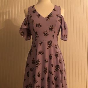 Purple Blue Rain Dress